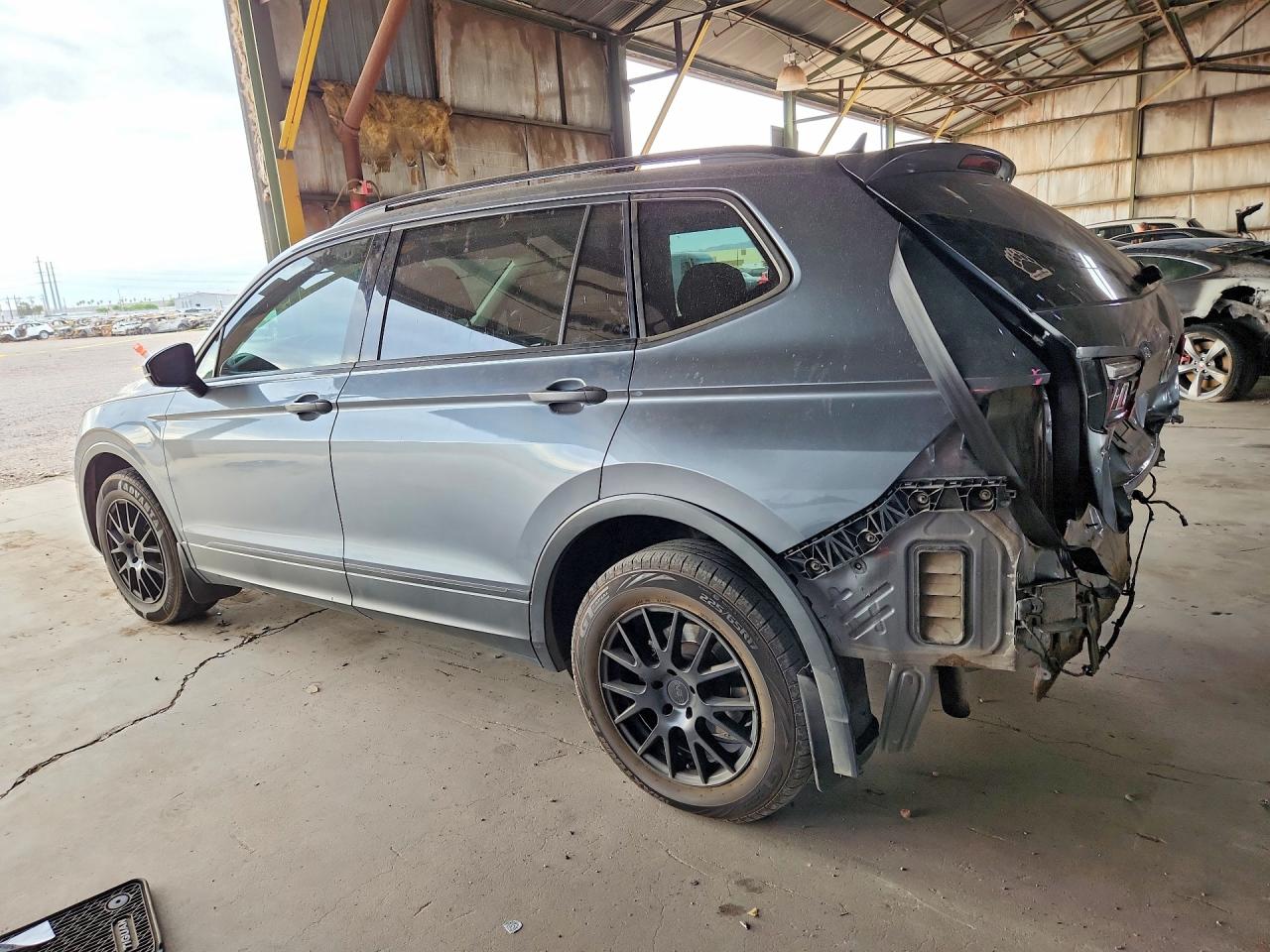 2020 Volkswagen Tiguan S Gray vin: 3VV1B7AX8LM123017