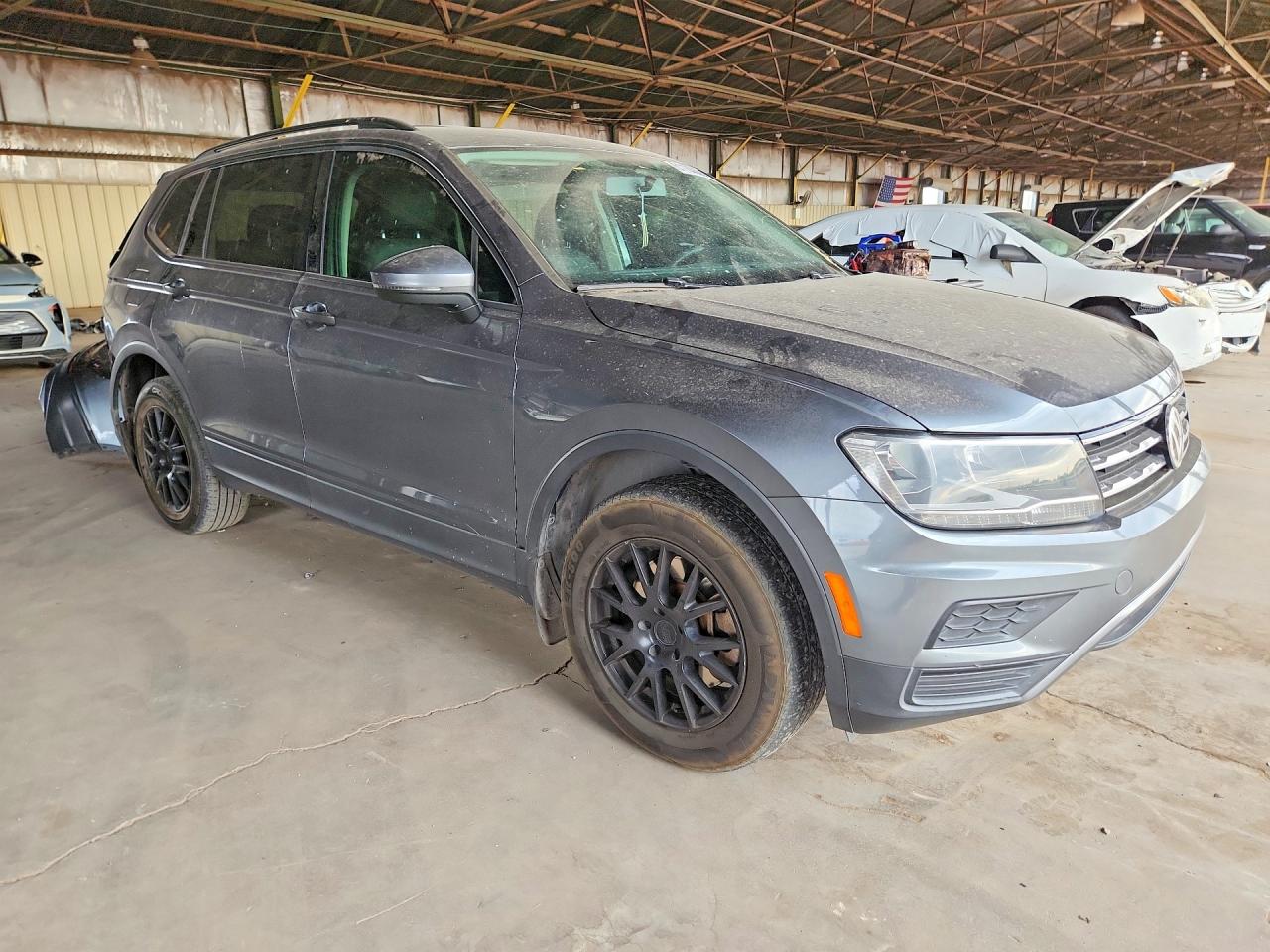 2020 Volkswagen Tiguan S Gray vin: 3VV1B7AX8LM123017