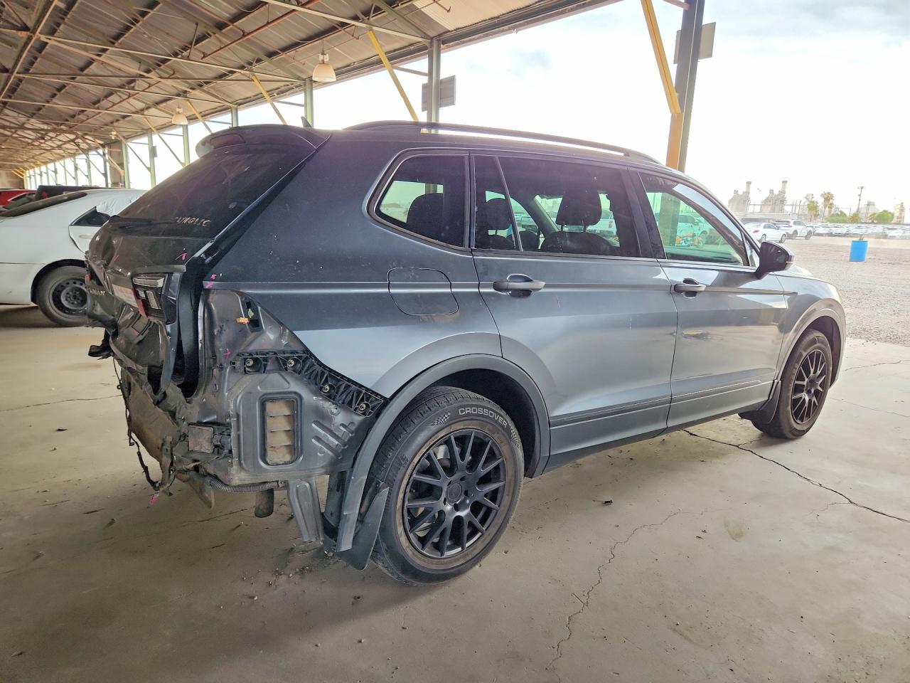 2020 Volkswagen Tiguan S Gray vin: 3VV1B7AX8LM123017