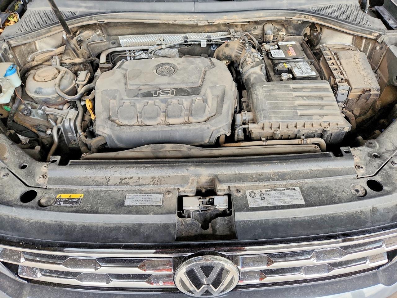 2020 Volkswagen Tiguan S Gray vin: 3VV1B7AX8LM123017