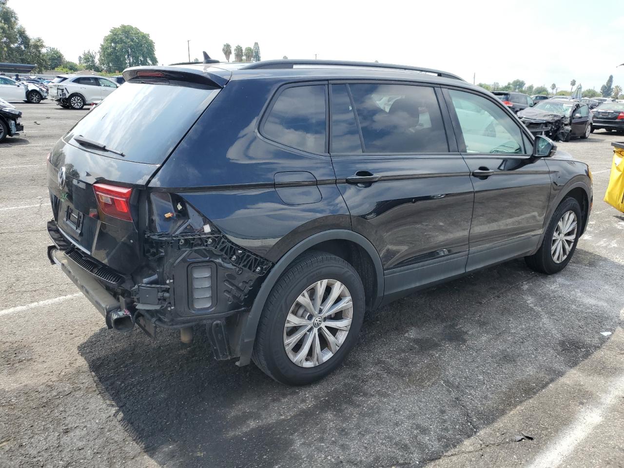 2020 Volkswagen Tiguan S Black vin: 3VV1B7AXXLM046070