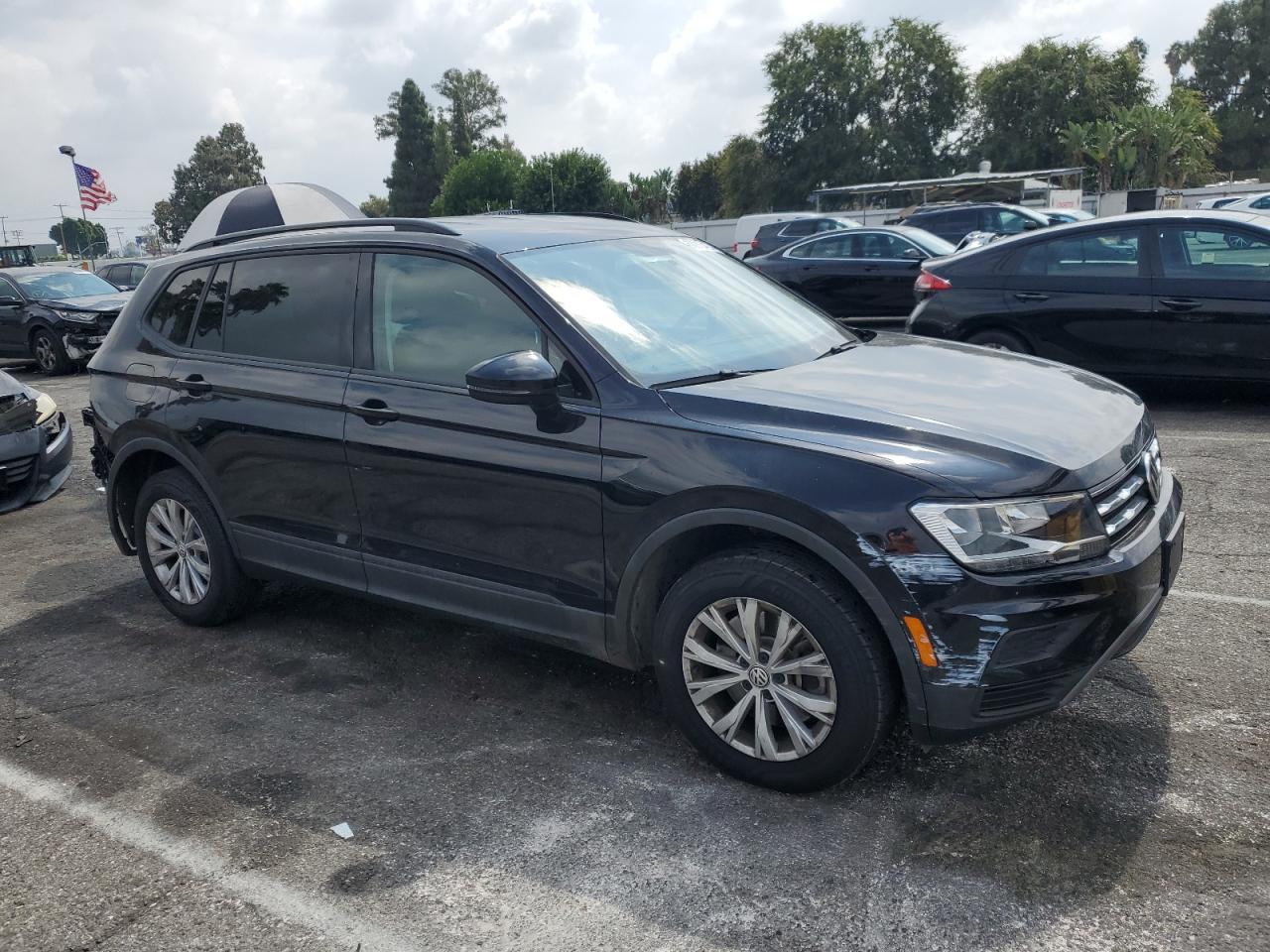 2020 Volkswagen Tiguan S Black vin: 3VV1B7AXXLM046070