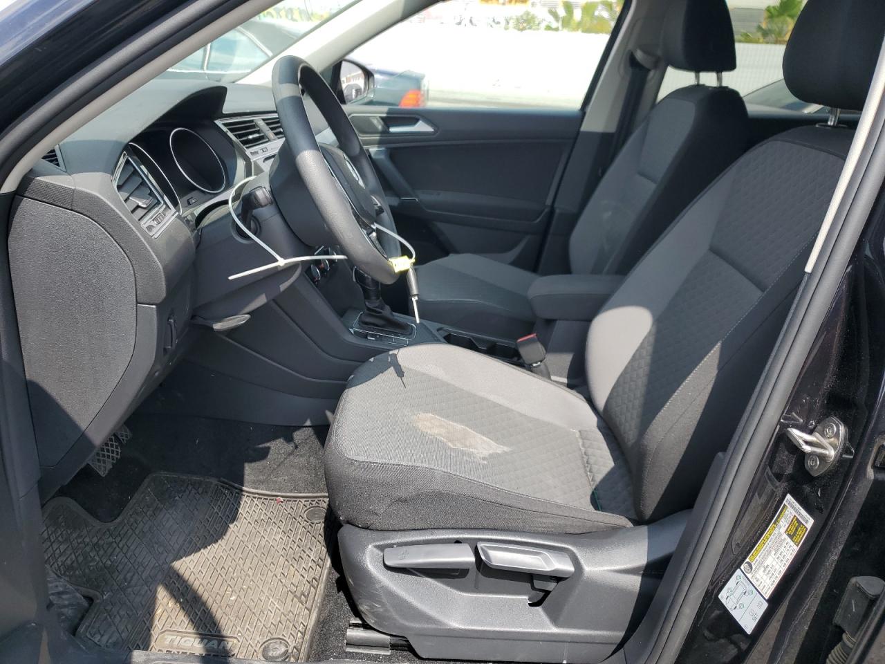 2020 Volkswagen Tiguan S Black vin: 3VV1B7AXXLM046070