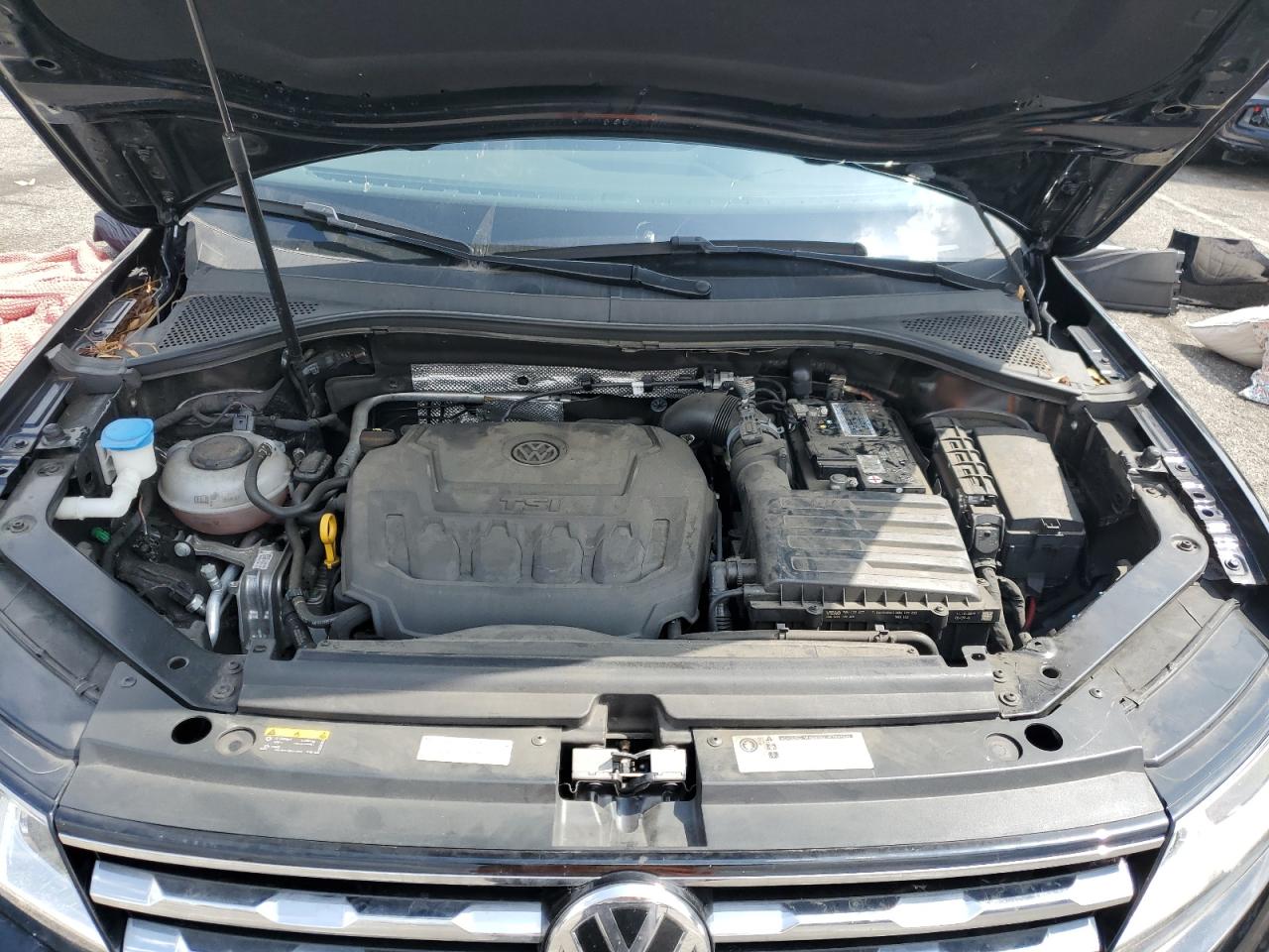 2020 Volkswagen Tiguan S Black vin: 3VV1B7AXXLM046070