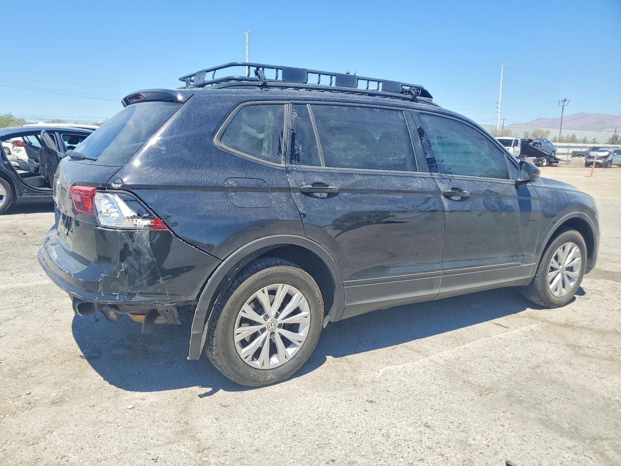 2020 Volkswagen Tiguan S Black vin: 3VV1B7AXXLM046070