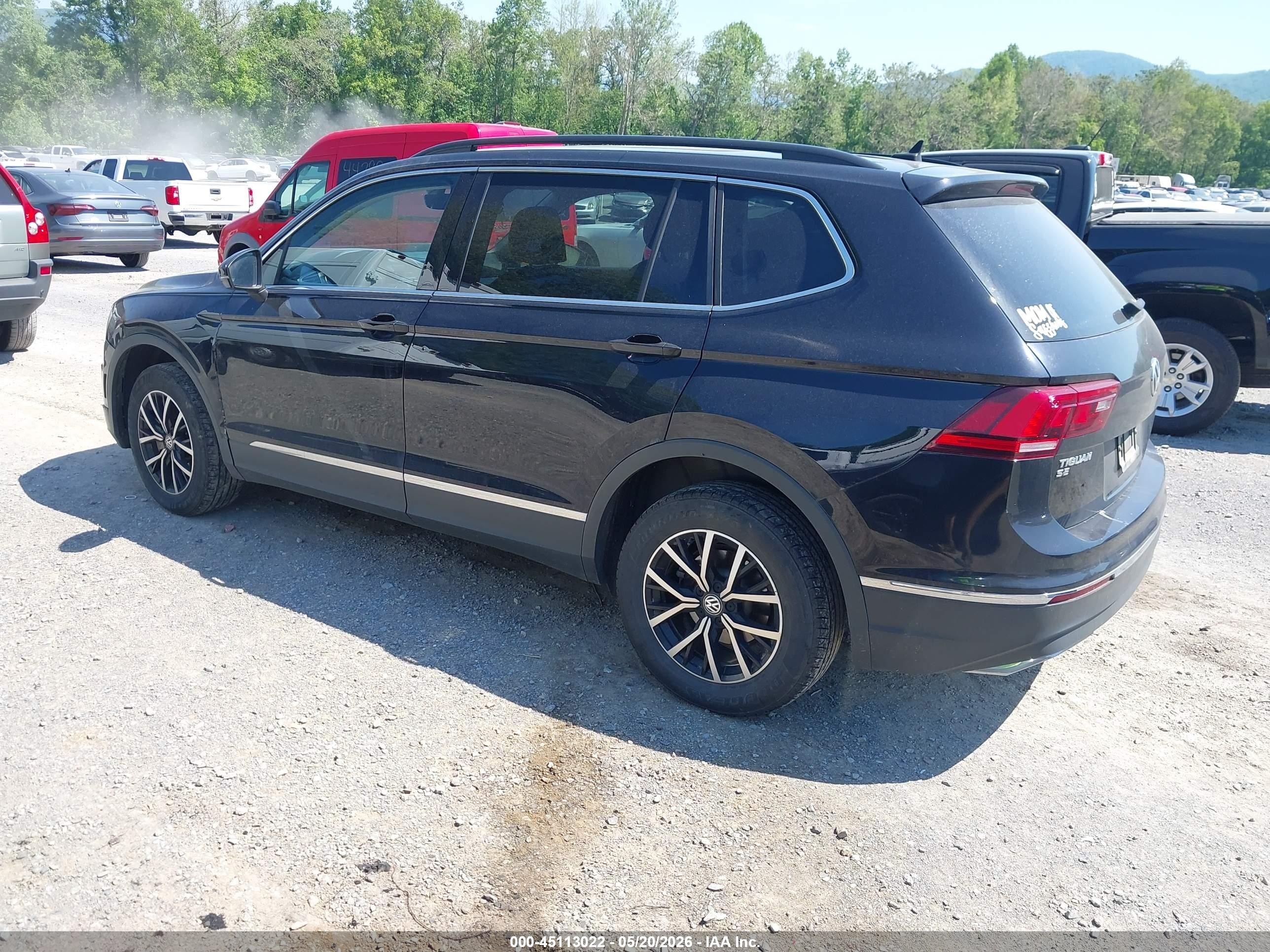 2021 Volkswagen Tiguan 2.0t Se/2.0t Se R-line Black/2.0t Sel Black vin: 3VV2B7AX2MM130261