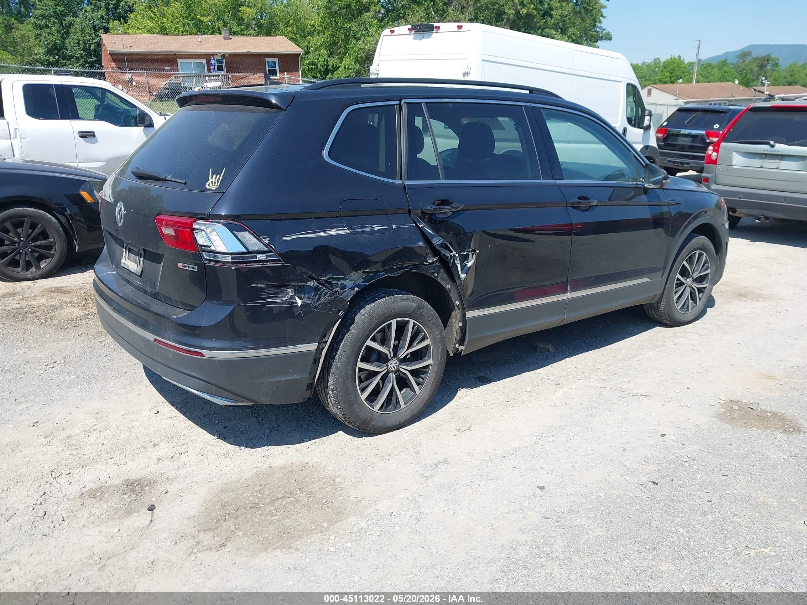 2021 Volkswagen Tiguan 2.0t Se/2.0t Se R-line Black/2.0t Sel Black vin: 3VV2B7AX2MM130261