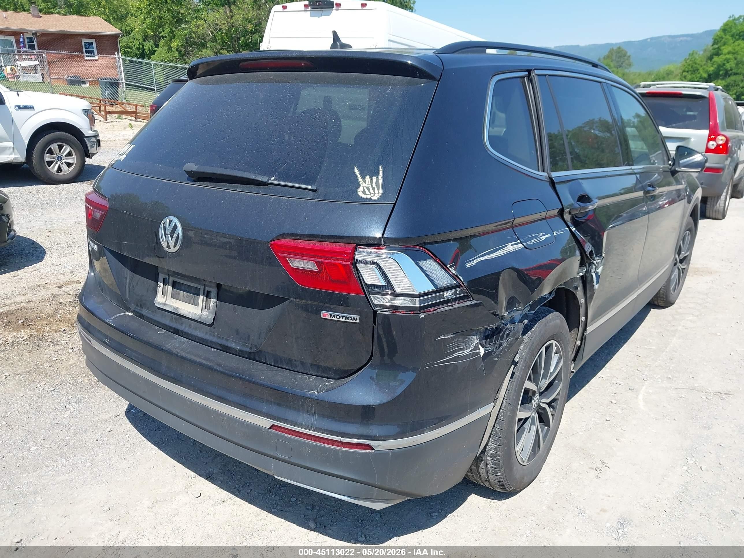 2021 Volkswagen Tiguan 2.0t Se/2.0t Se R-line Black/2.0t Sel Black vin: 3VV2B7AX2MM130261
