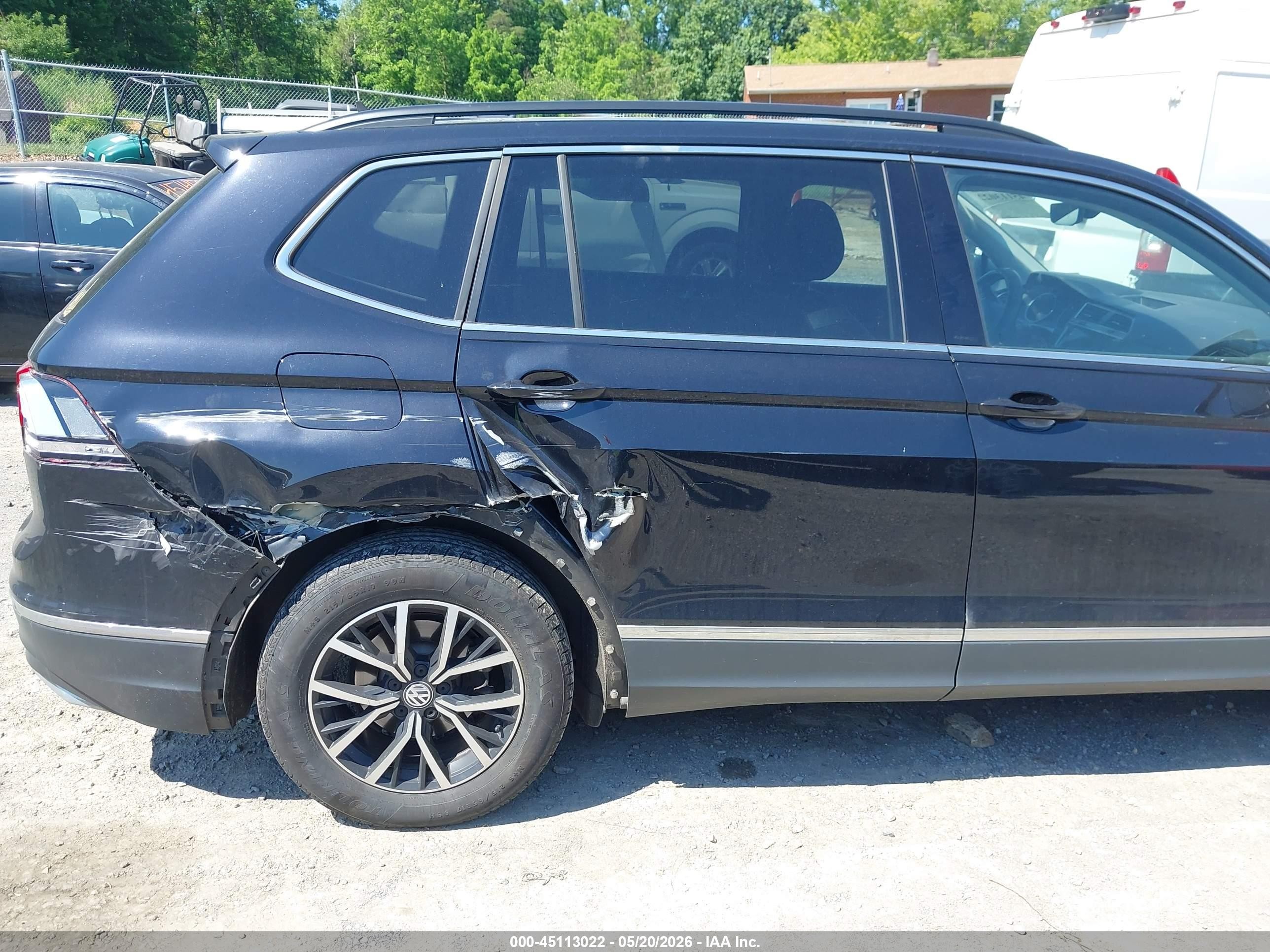2021 Volkswagen Tiguan 2.0t Se/2.0t Se R-line Black/2.0t Sel Black vin: 3VV2B7AX2MM130261