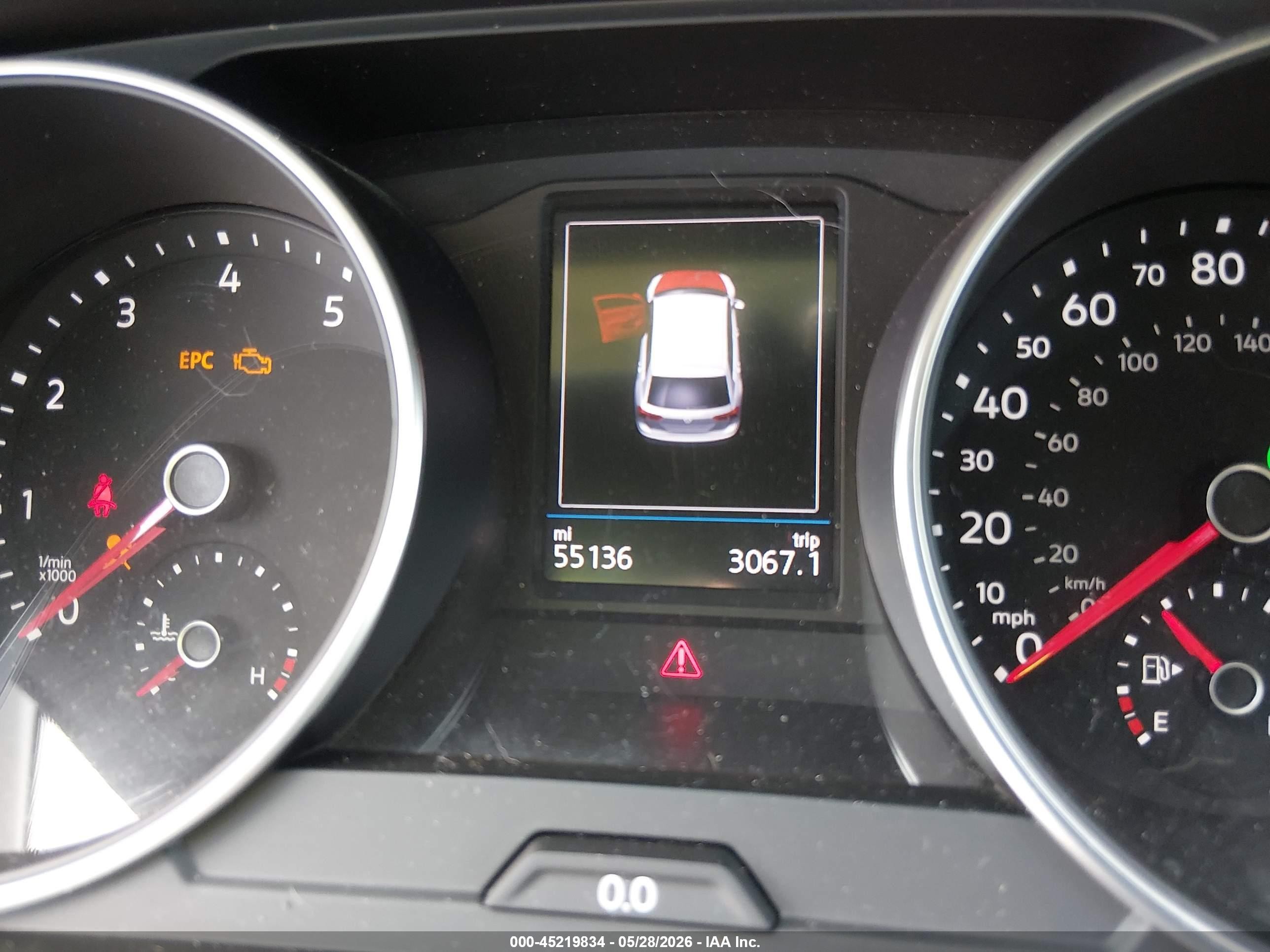 2019 Volkswagen Tiguan 2.0t Se/2.0t Sel/2.0t Sel R-line/2.0t Sel R-line Black Красный vin: 3VV2B7AX4KM125477