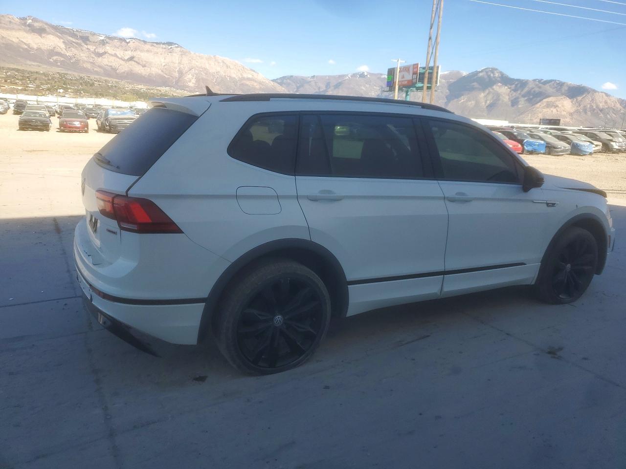 2020 Volkswagen Tiguan Se White vin: 3VV2B7AX4LM118434