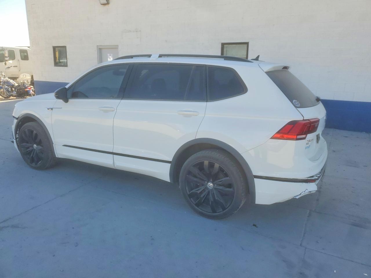 2020 Volkswagen Tiguan Se White vin: 3VV2B7AX4LM118434