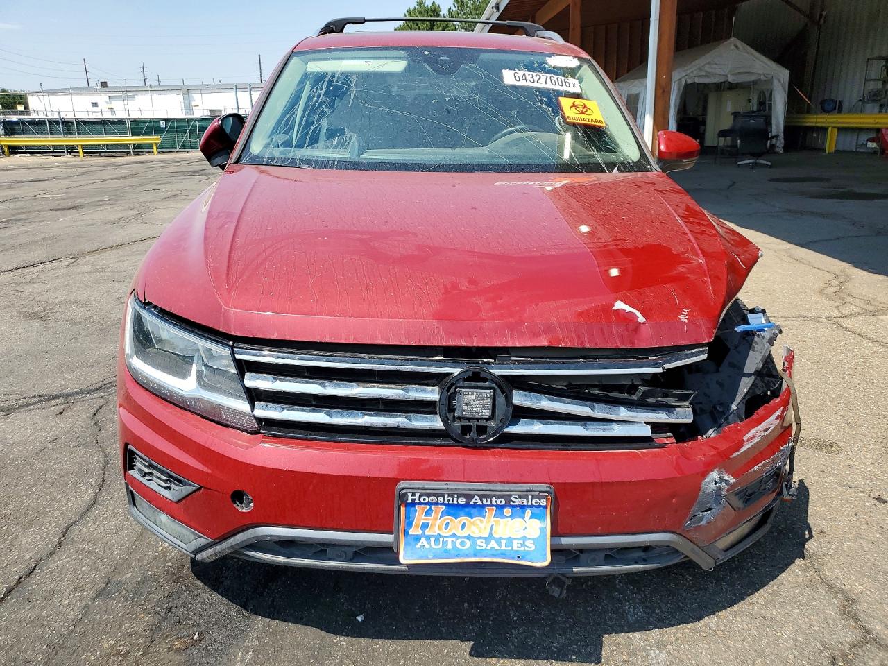 2020 Volkswagen Tiguan Se Maroon vin: 3VV2B7AX4LM145438