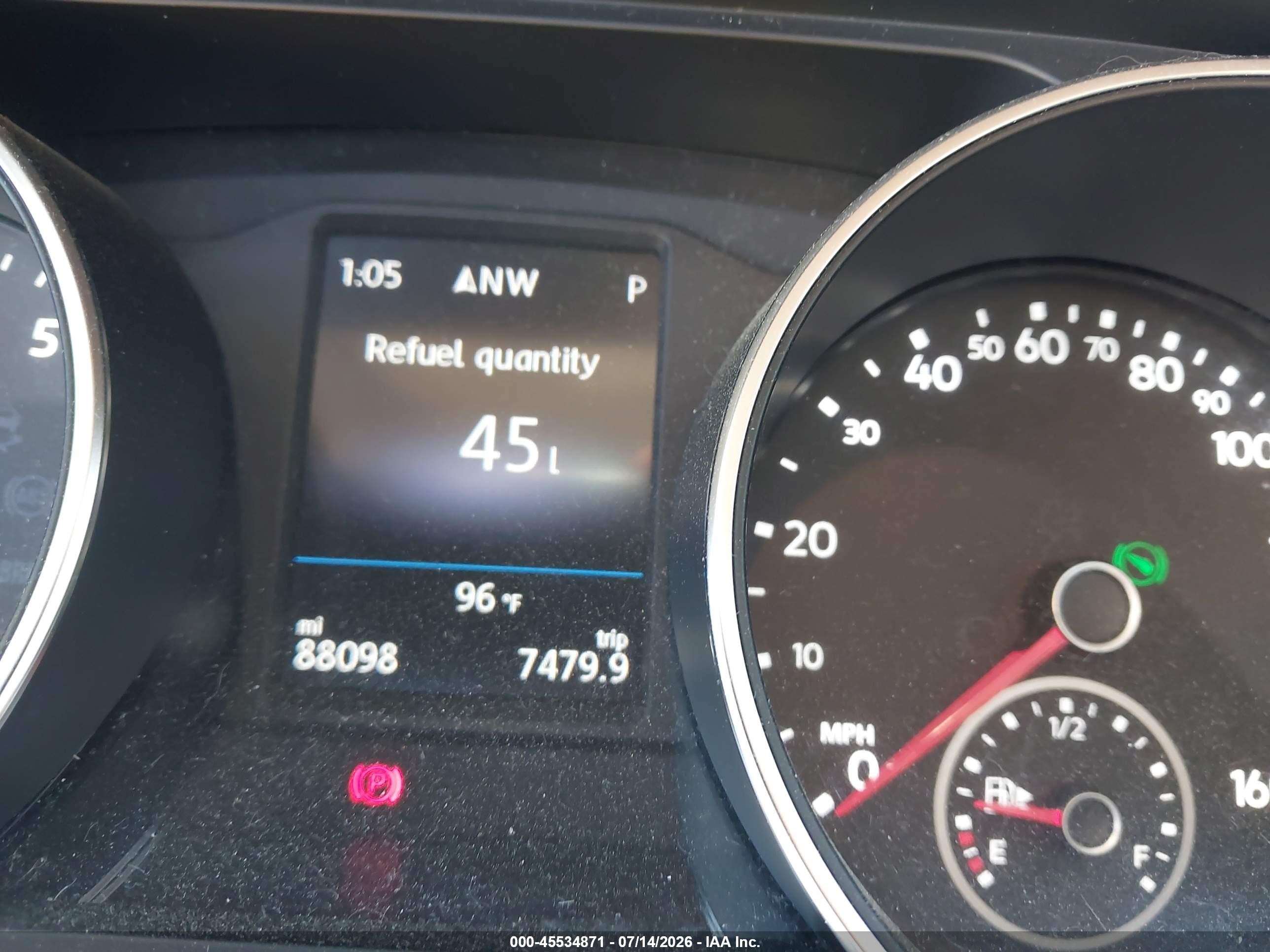 2018 Volkswagen Tiguan 2.0t Se/2.0t Sel Black vin: 3VV2B7AX5JM007811