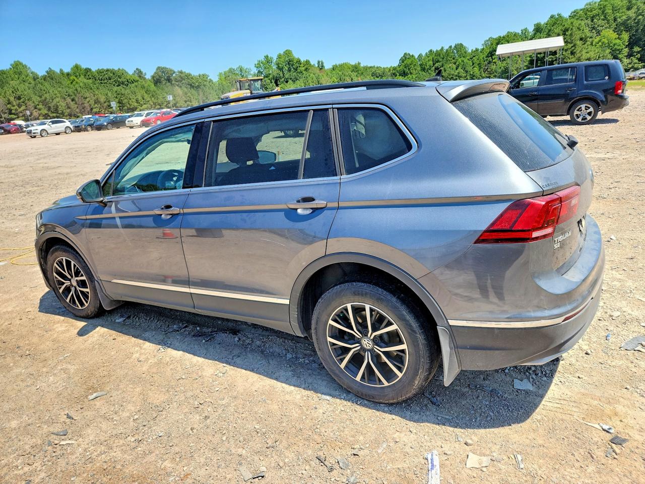 2021 Volkswagen Tiguan Se Gray vin: 3VV2B7AX5MM016674
