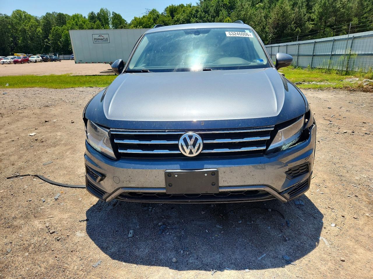 2021 Volkswagen Tiguan Se Gray vin: 3VV2B7AX5MM016674