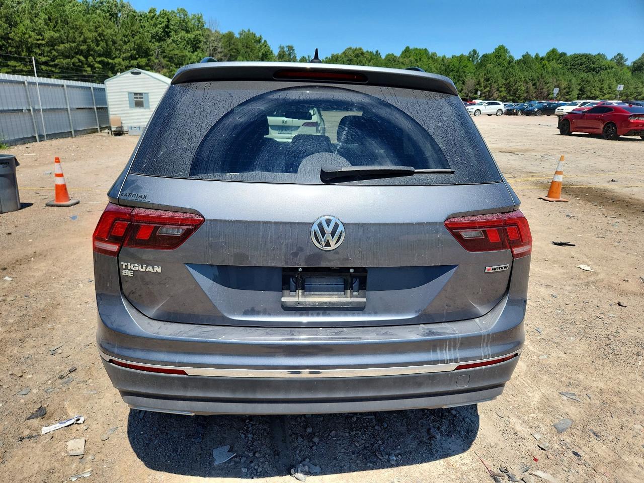 2021 Volkswagen Tiguan Se Gray vin: 3VV2B7AX5MM016674