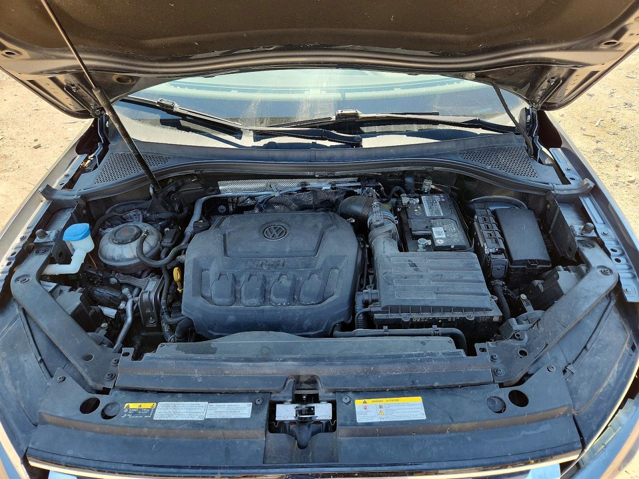 2021 Volkswagen Tiguan Se Gray vin: 3VV2B7AX5MM016674