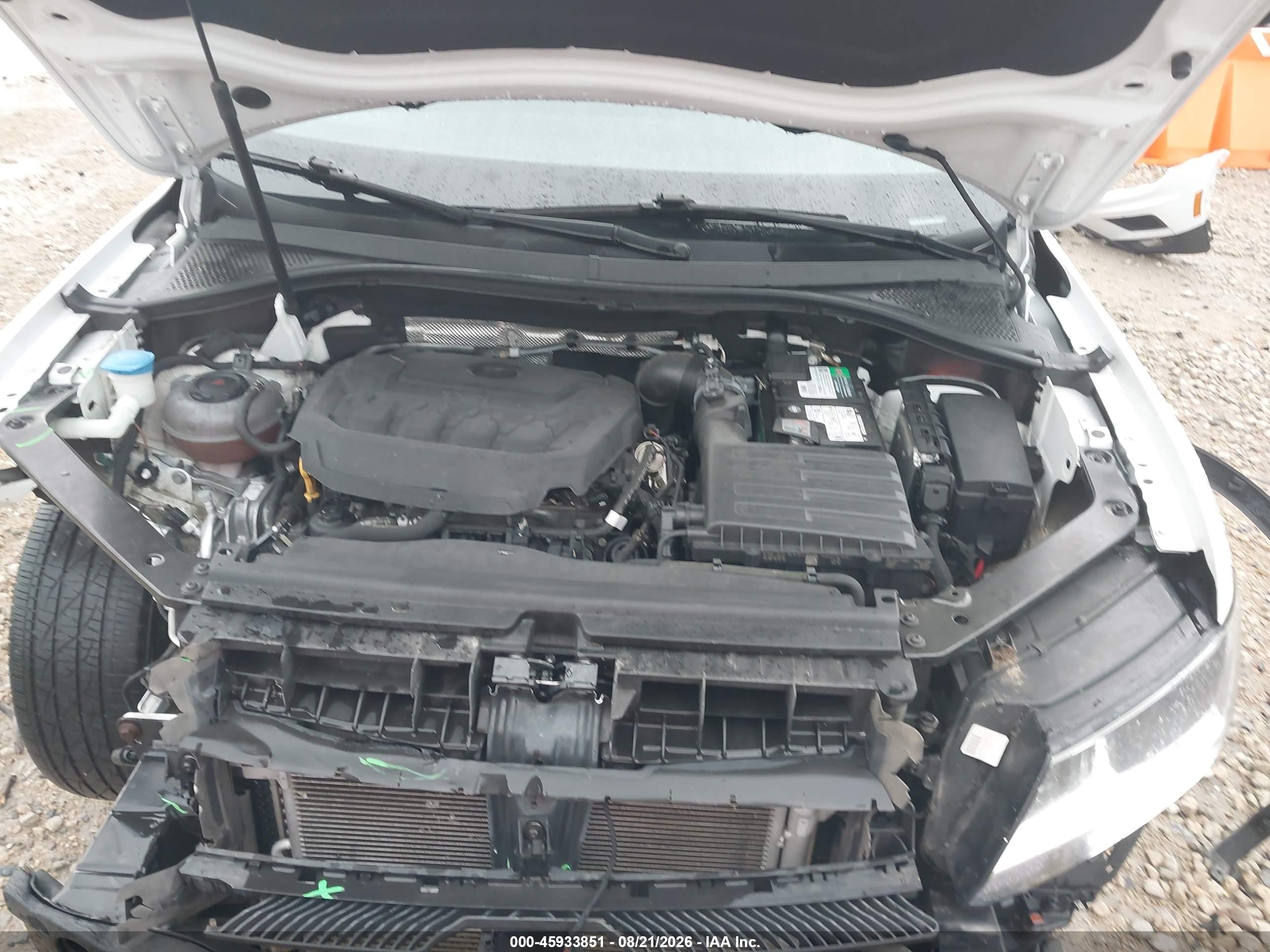 2018 Volkswagen Tiguan 2.0t Se/2.0t Sel White vin: 3VV2B7AX6JM079388