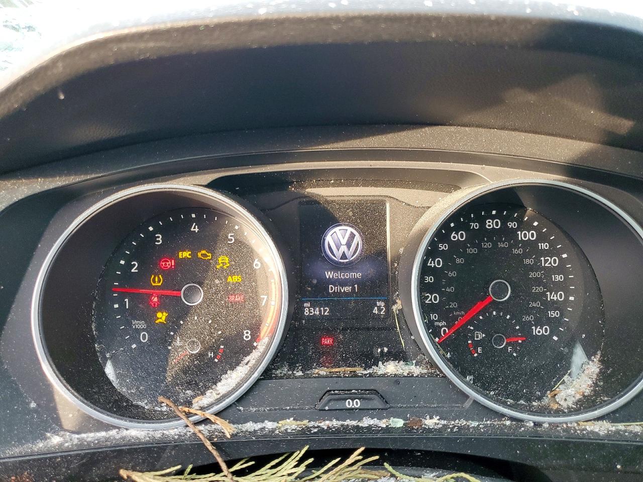 2018 Volkswagen Tiguan Se Blue vin: 3VV2B7AX6JM209718