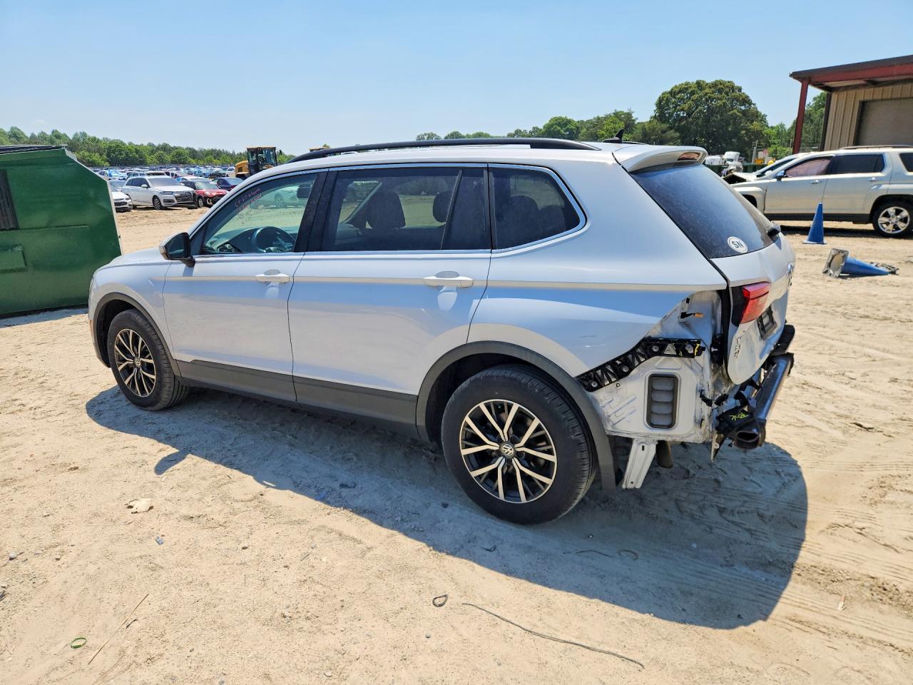 2019 Volkswagen Tiguan Se Gray vin: 3VV2B7AX6KM004921
