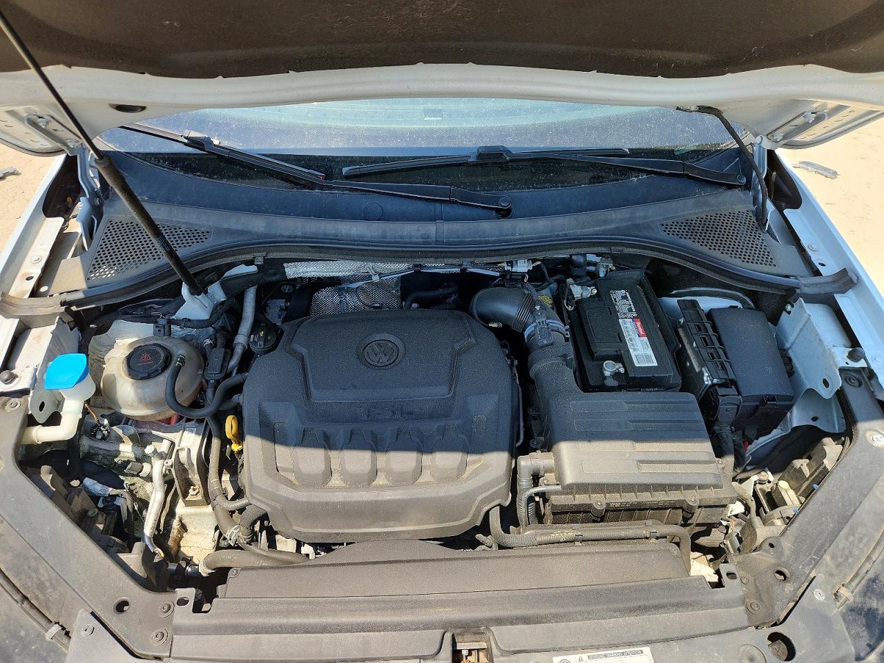 2019 Volkswagen Tiguan Se Gray vin: 3VV2B7AX6KM004921