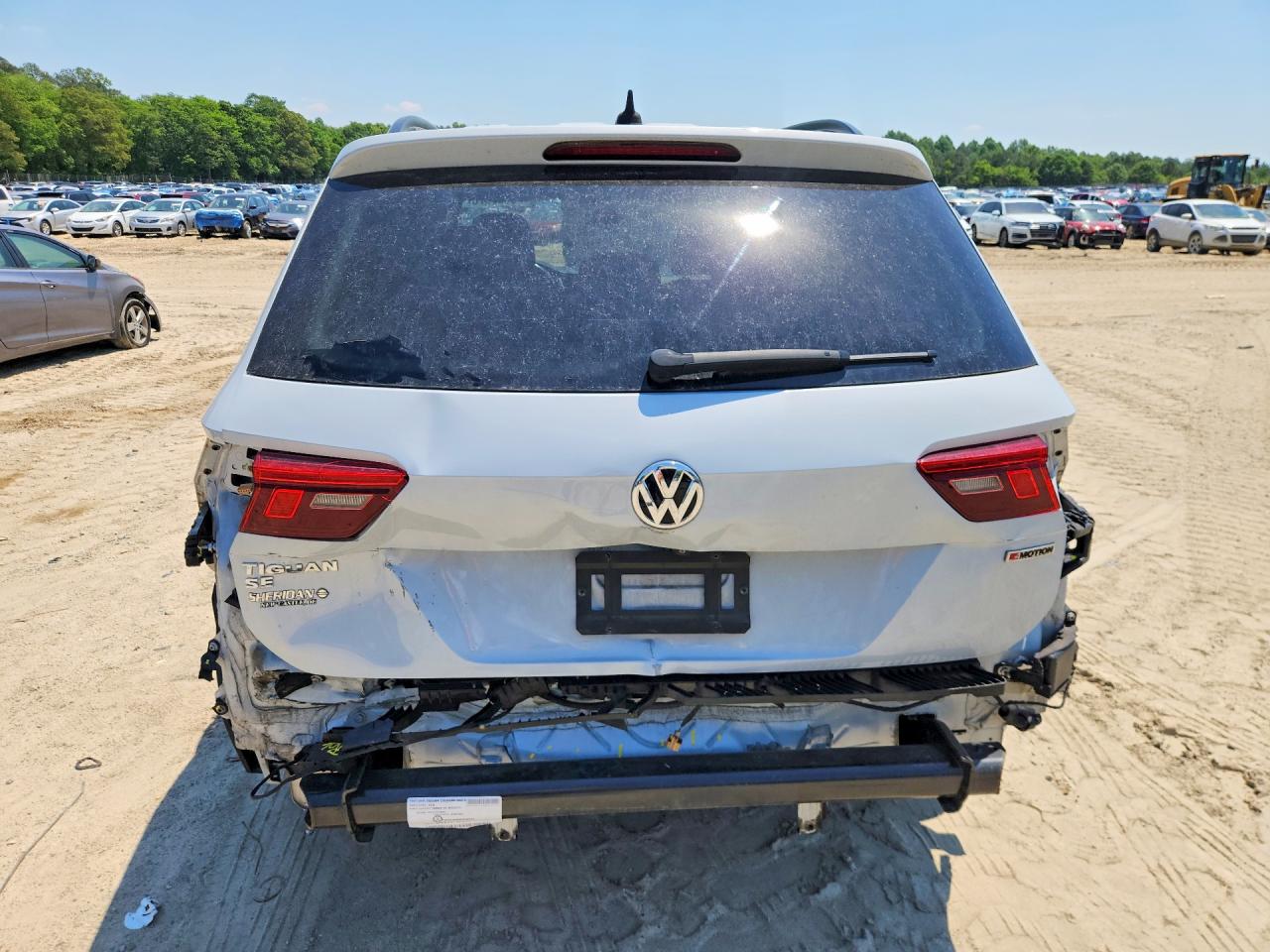 2019 Volkswagen Tiguan Se Gray vin: 3VV2B7AX6KM004921