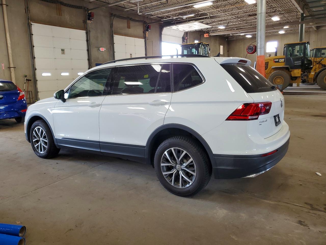 2019 Volkswagen Tiguan Se White vin: 3VV2B7AX6KM091719