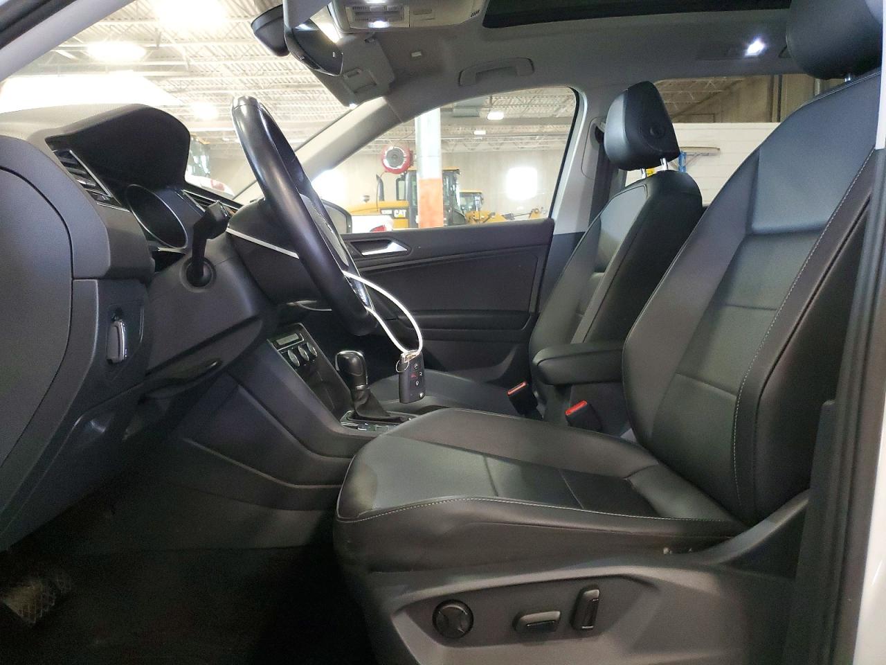 2019 Volkswagen Tiguan Se White vin: 3VV2B7AX6KM091719