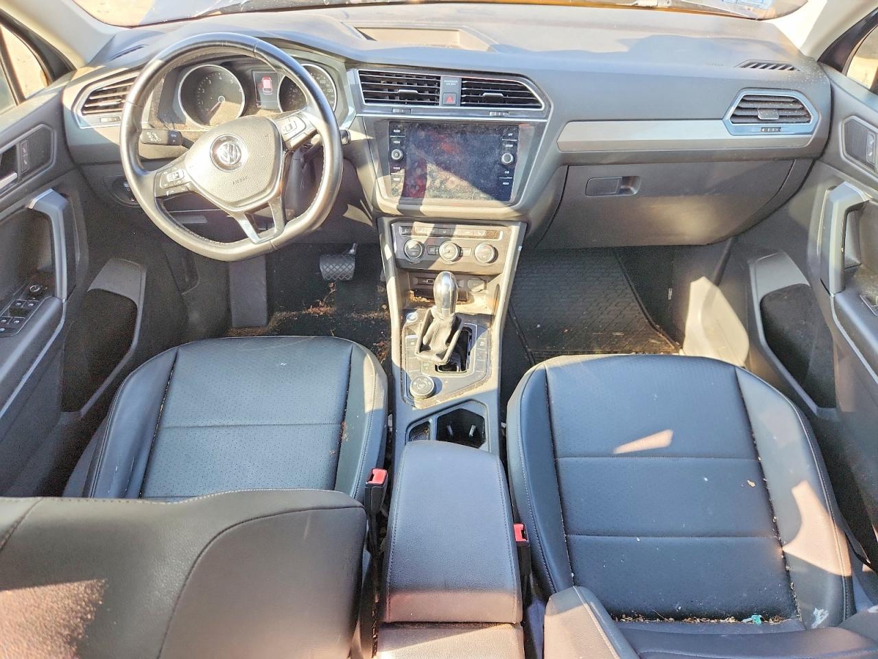 2019 Volkswagen Tiguan Se Gray vin: 3VV2B7AX6KM150641