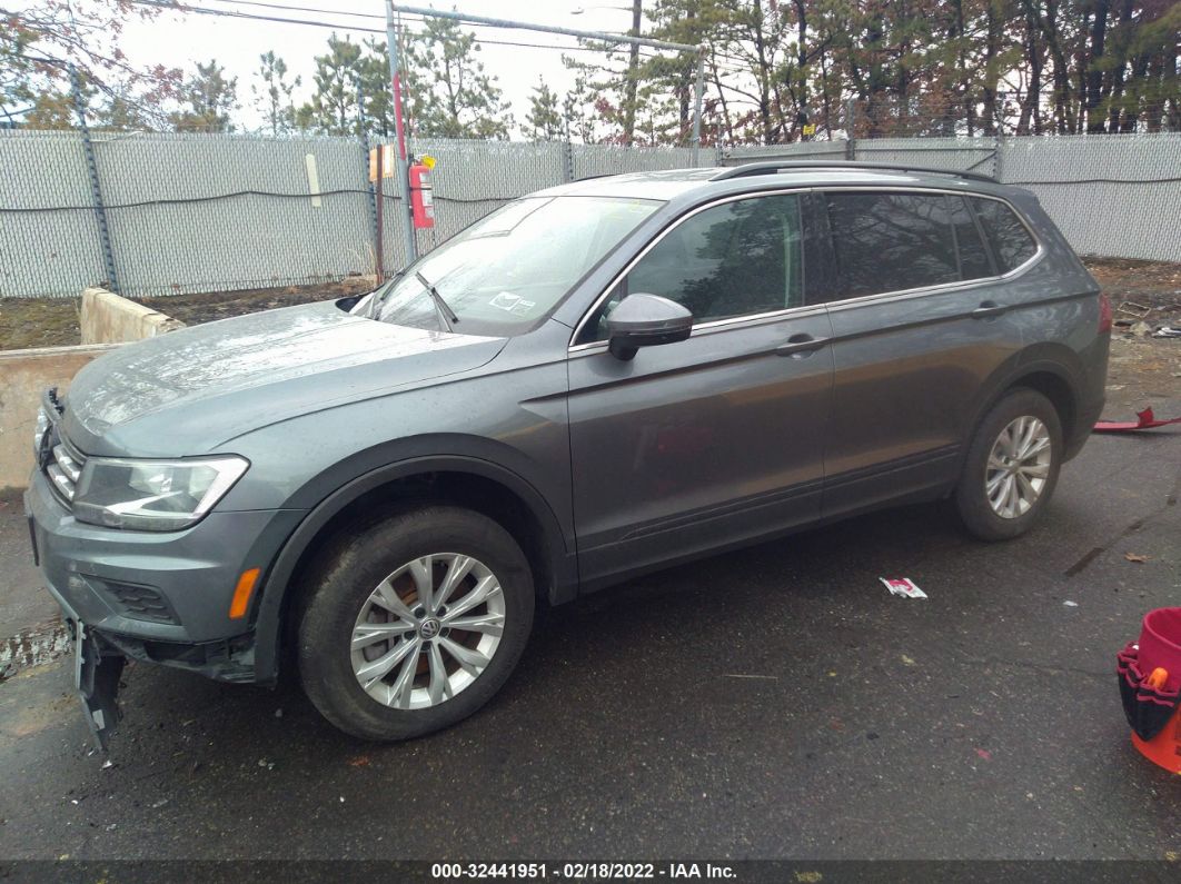 2019 Volkswagen Tiguan Se/sel/sel R-line Gray vin: 3VV2B7AX7KM042755