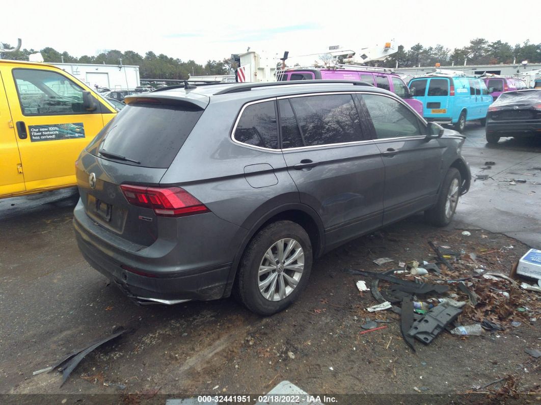 2019 Volkswagen Tiguan Se/sel/sel R-line Gray vin: 3VV2B7AX7KM042755