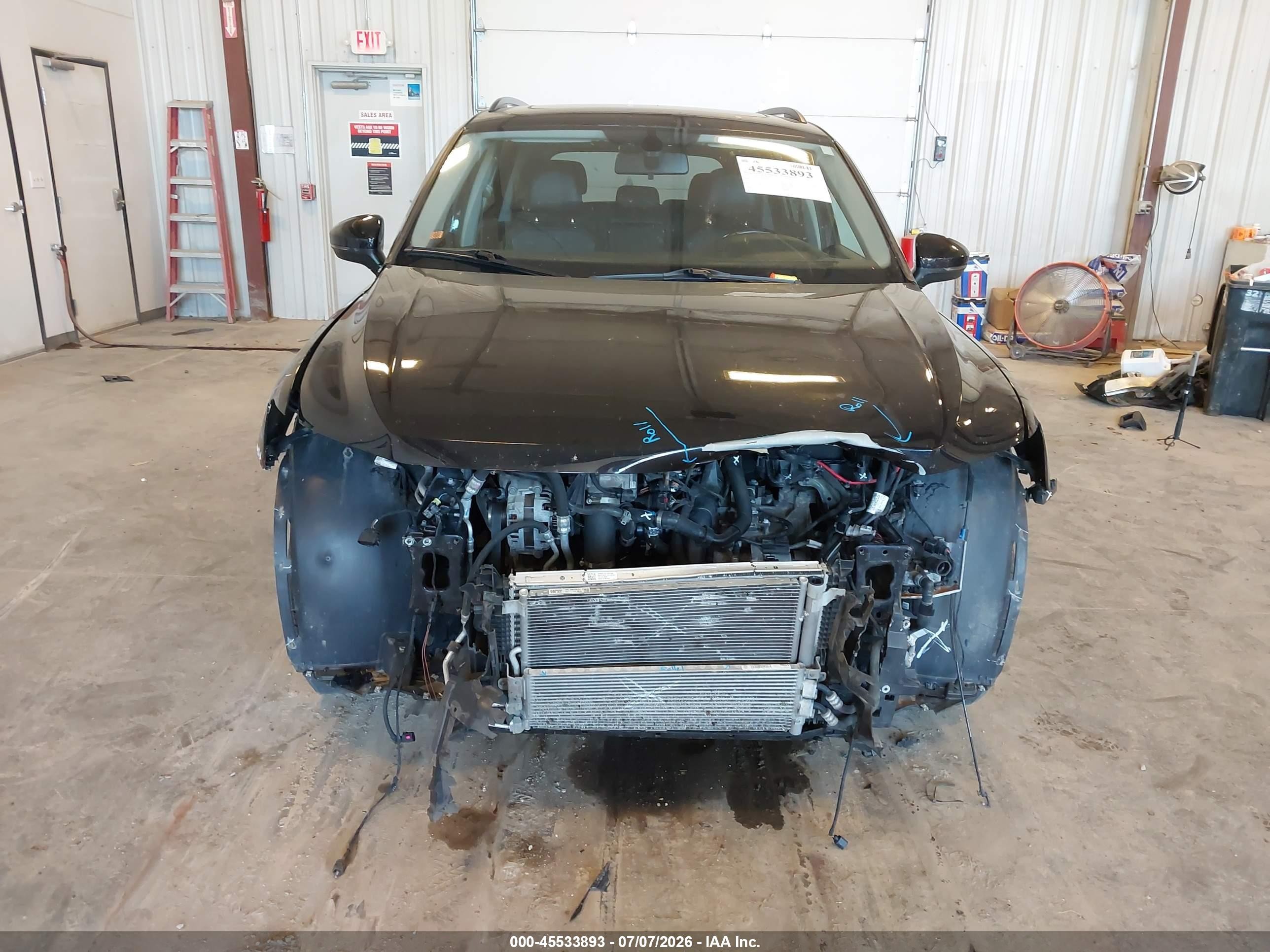 2019 Volkswagen Tiguan 2.0t Se/2.0t Sel/2.0t Sel R-line/2.0t Sel R-line Black Black vin: 3VV2B7AX7KM070667