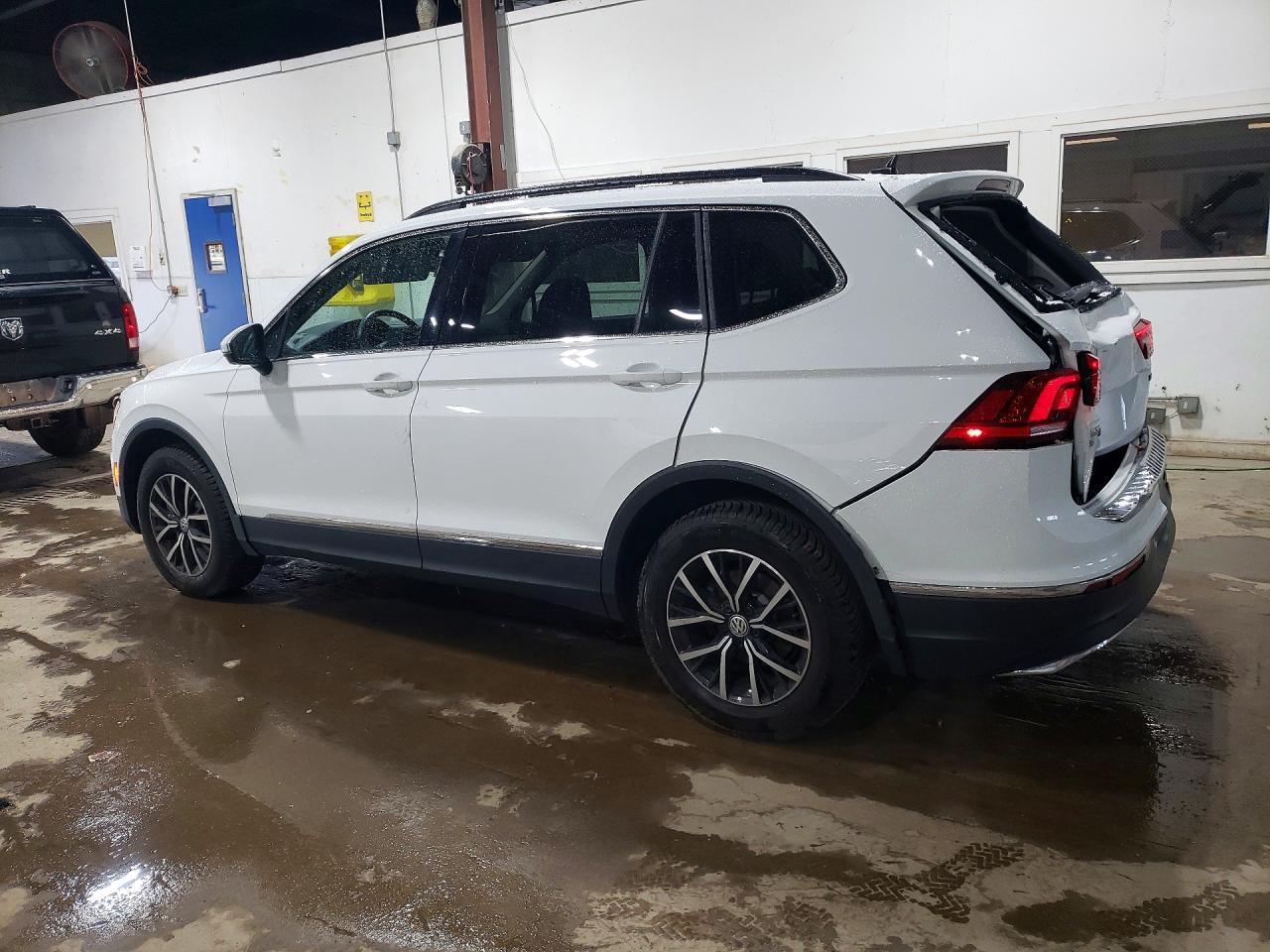 2021 Volkswagen Tiguan Se White vin: 3VV2B7AX7MM110006