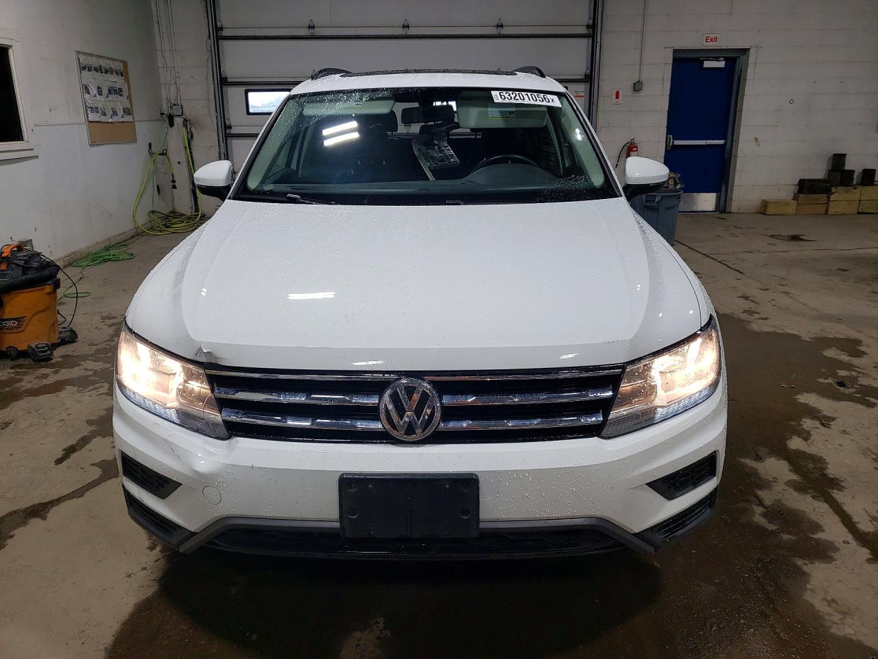 2021 Volkswagen Tiguan Se White vin: 3VV2B7AX7MM110006