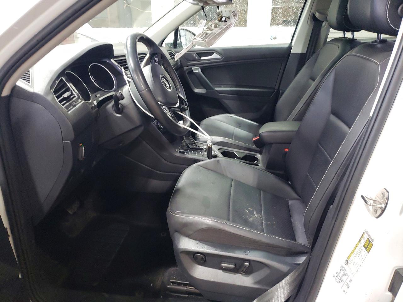 2021 Volkswagen Tiguan Se White vin: 3VV2B7AX7MM110006