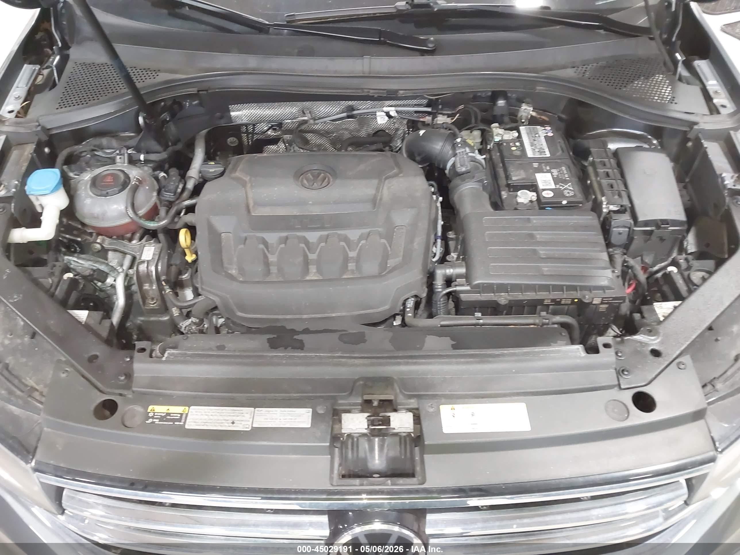 2022 Volkswagen Tiguan 2.0t Se Серый vin: 3VV2B7AX7NM037852