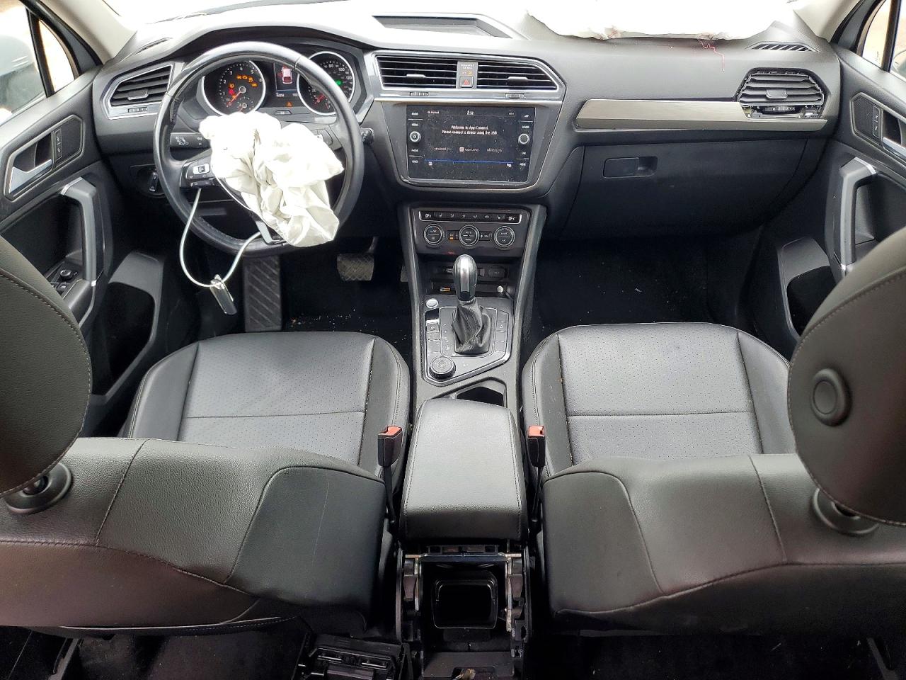 2019 Volkswagen Tiguan Se Gray vin: 3VV2B7AX8KM051979