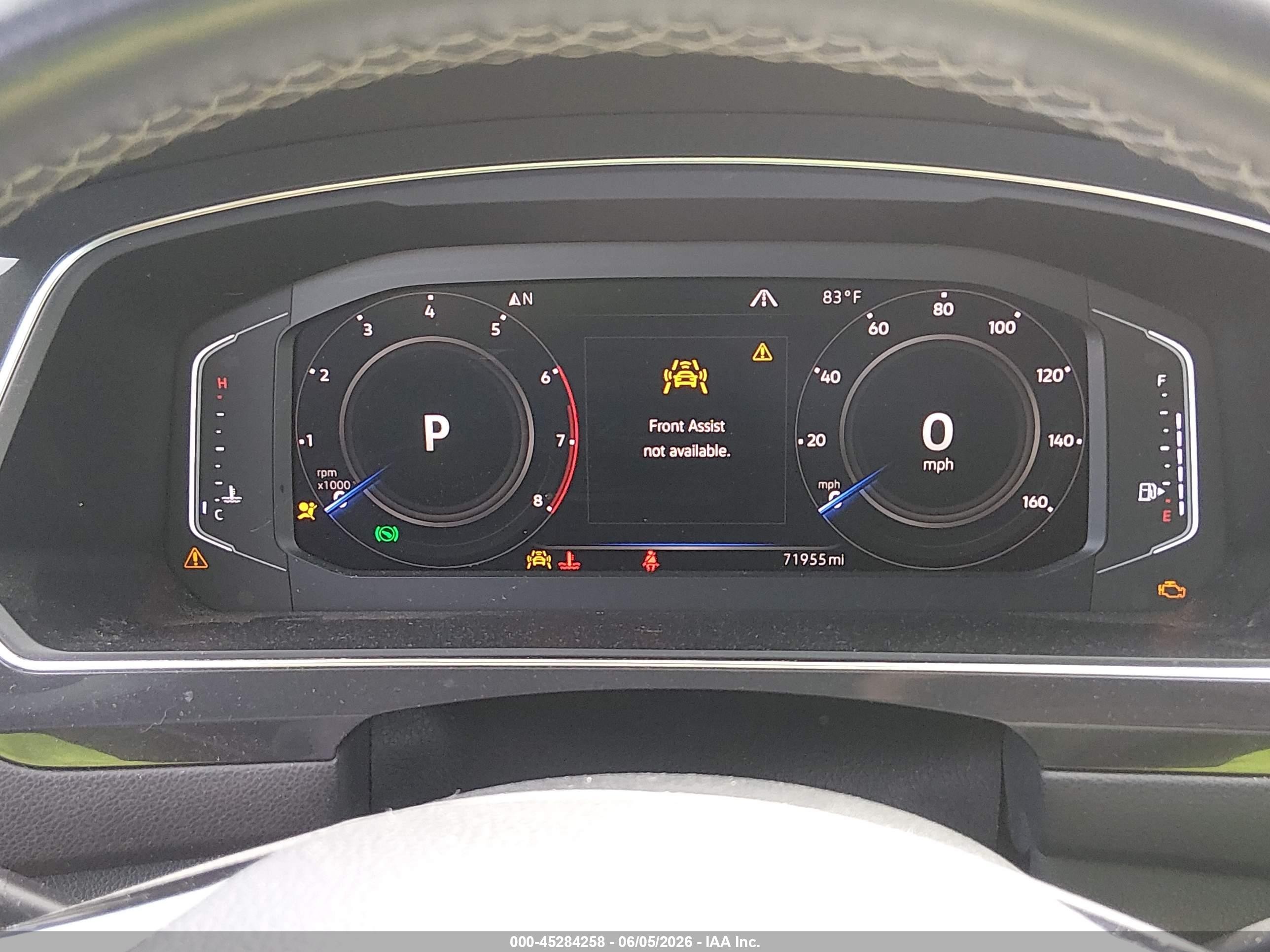 2019 Volkswagen Tiguan 2.0t Se/2.0t Sel/2.0t Sel R-line/2.0t Sel R-line Black Черный vin: 3VV2B7AX8KM077319