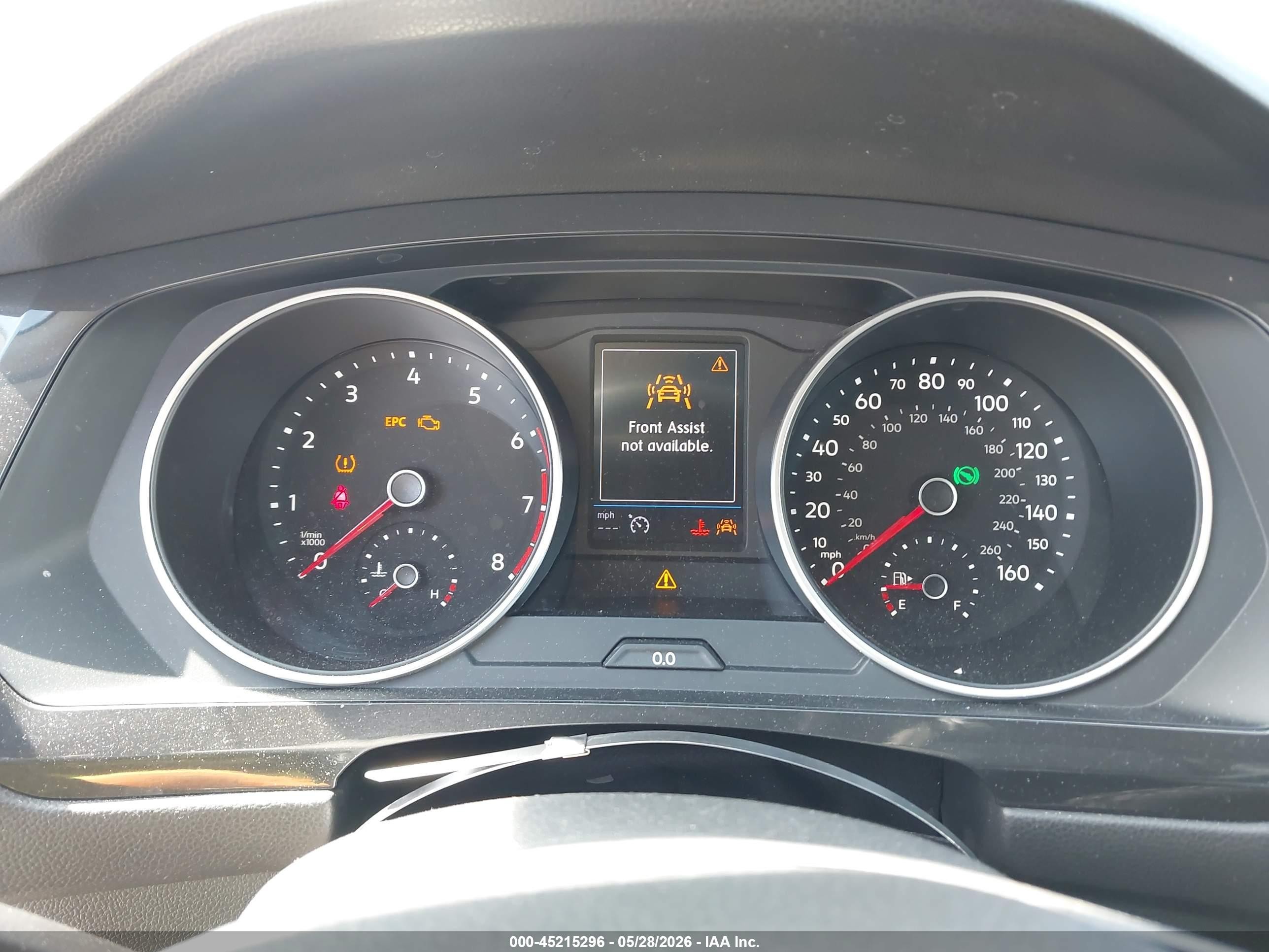 2019 Volkswagen Tiguan 2.0t Se/2.0t Sel/2.0t Sel R-line/2.0t Sel R-line Black Серый vin: 3VV2B7AX8KM127555