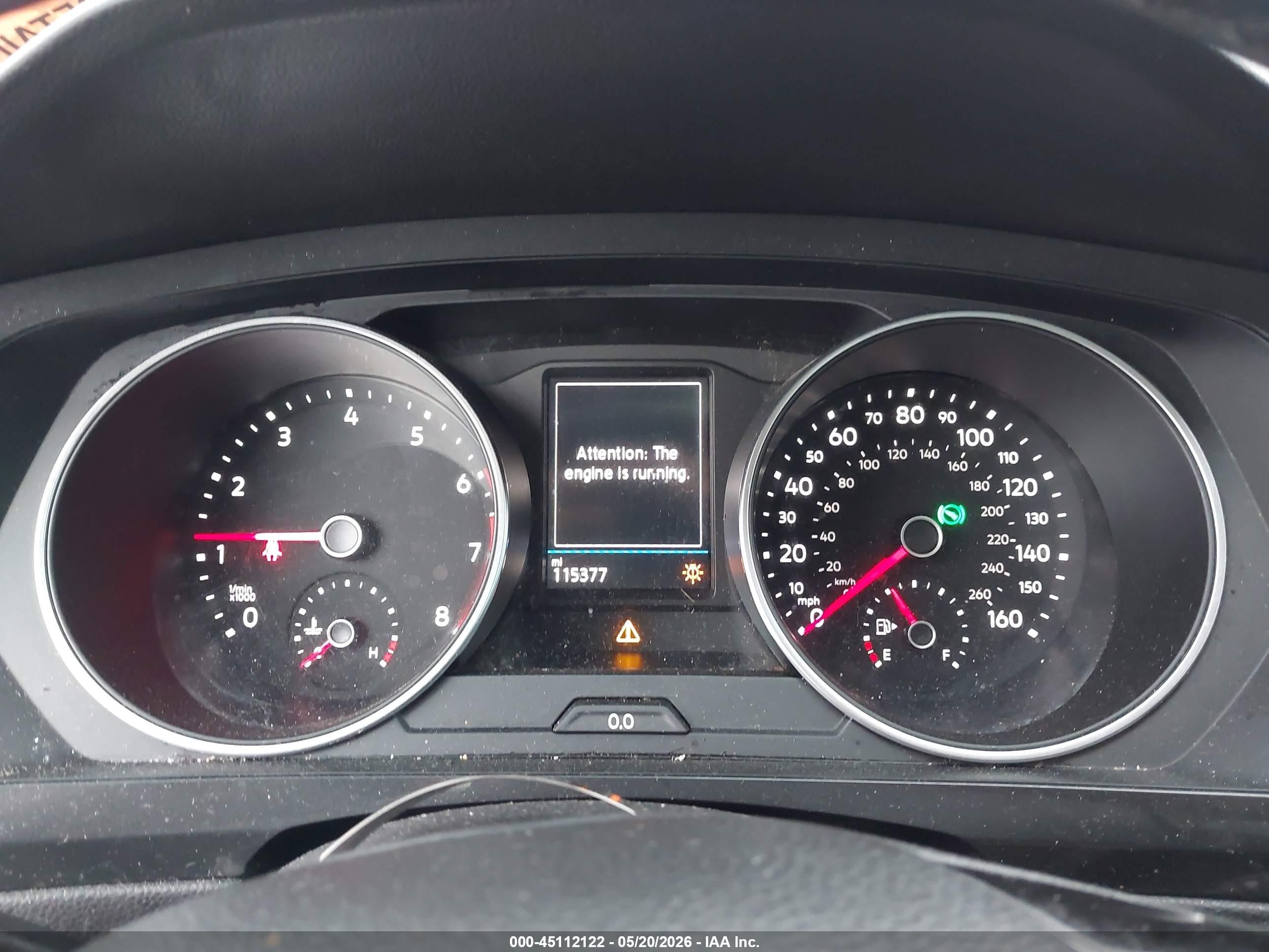 2019 Volkswagen Tiguan Orange vin: 3VV2B7AX9KM012267