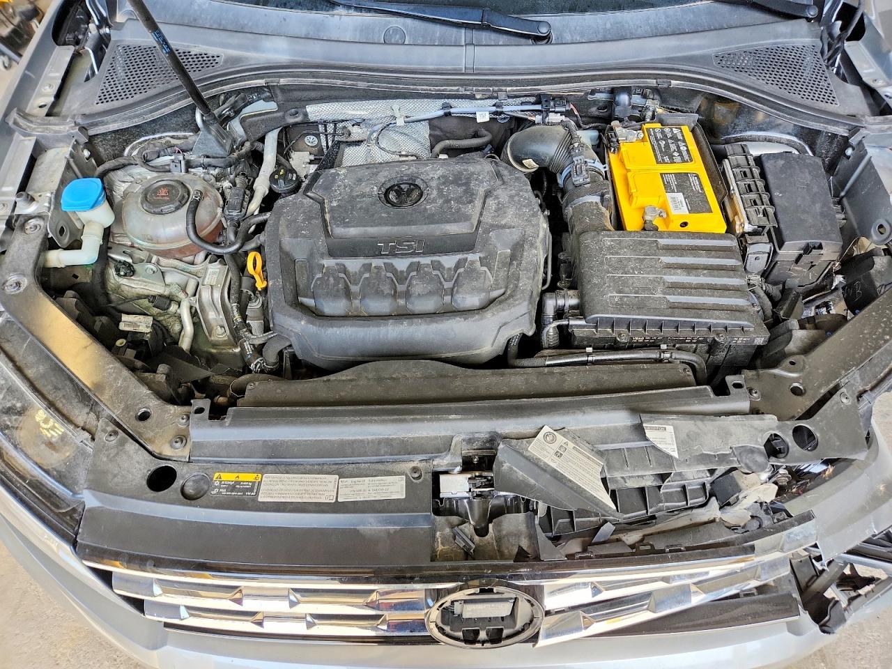 2019 Volkswagen Tiguan Se Silver vin: 3VV2B7AX9KM112188