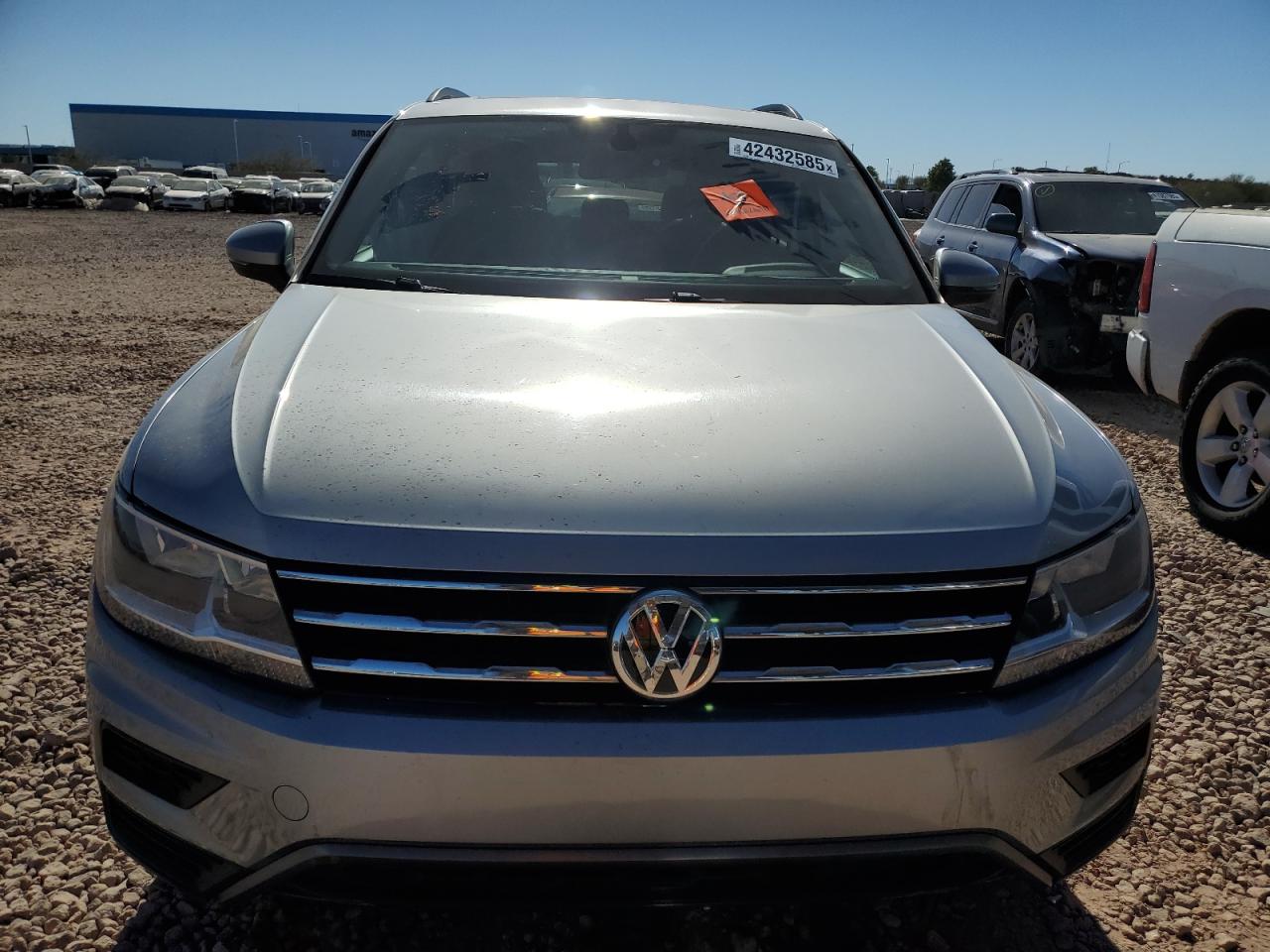 2021 Volkswagen Tiguan Se Серебряный vin: 3VV2B7AX9MM107821