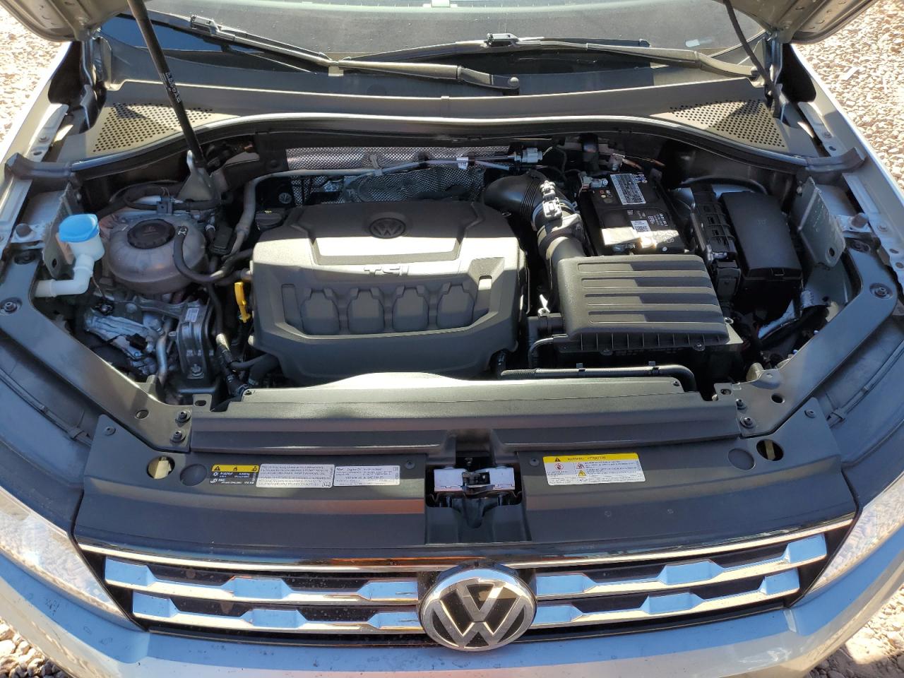 2021 Volkswagen Tiguan Se Серебряный vin: 3VV2B7AX9MM107821