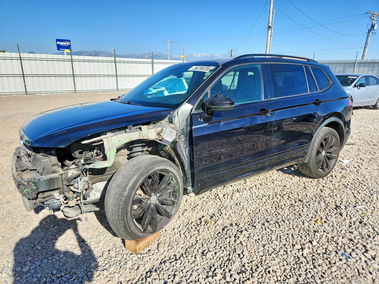 2020 Volkswagen Tiguan Black vin: 3VV2B7AXXLM178525