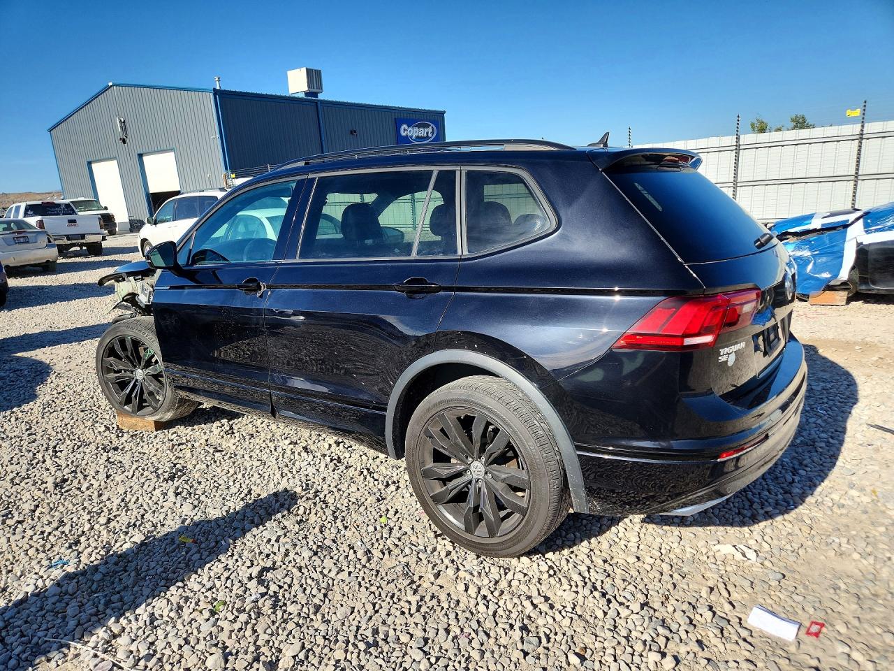 2020 Volkswagen Tiguan Black vin: 3VV2B7AXXLM178525