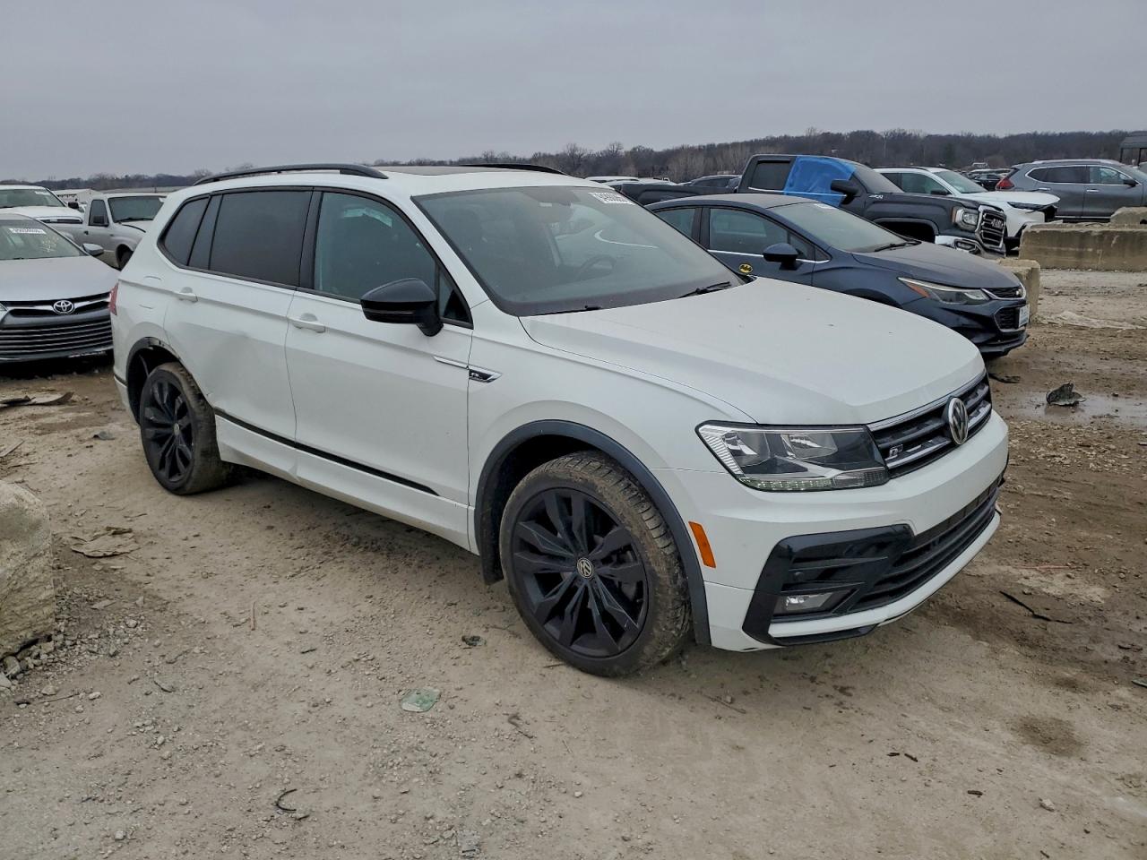 2021 Volkswagen Tiguan Se White vin: 3VV2B7AXXMM030327