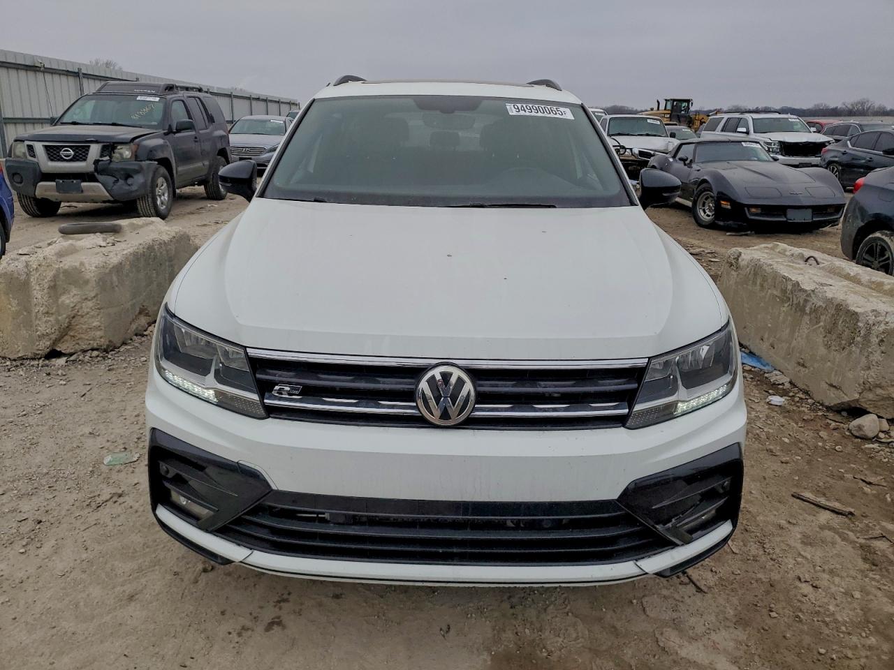 2021 Volkswagen Tiguan Se White vin: 3VV2B7AXXMM030327