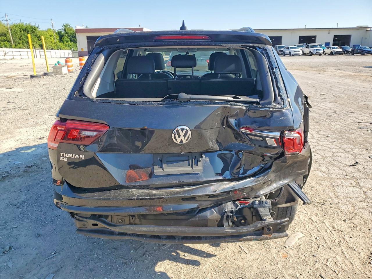 2021 Volkswagen Tiguan Se Black vin: 3VV2B7AXXMM158597