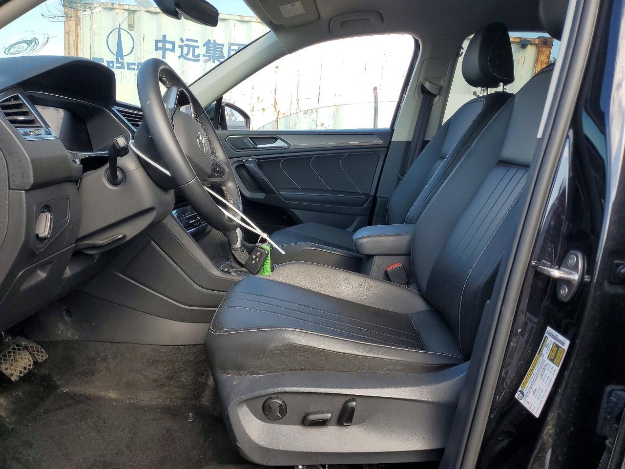 2023 Volkswagen Tiguan Se Черный vin: 3VV2B7AXXPM105774
